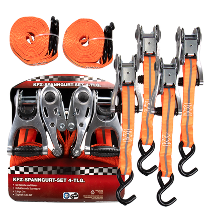 KFZ Spanngurt Set 4-tlg.