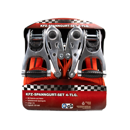 KFZ Spanngurt Set 4-tlg.