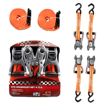 KFZ Spanngurt Set 4-tlg.