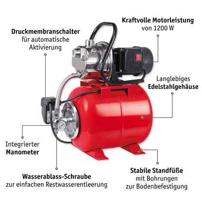 WALTER Hauswasserwerk 1 200 W