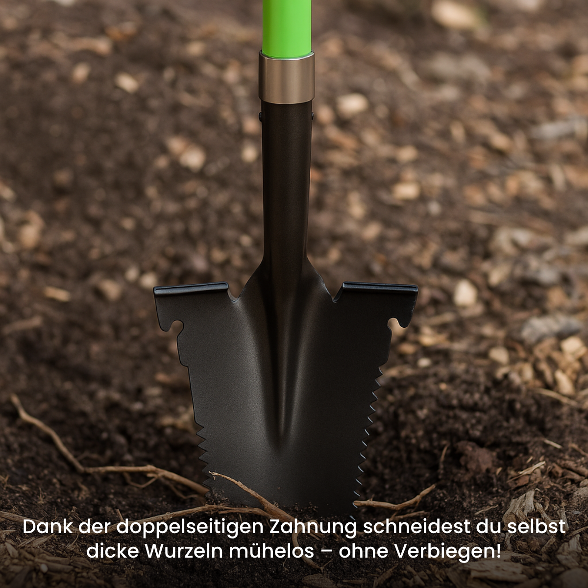 Wurzelspaten aus Carbonstahl