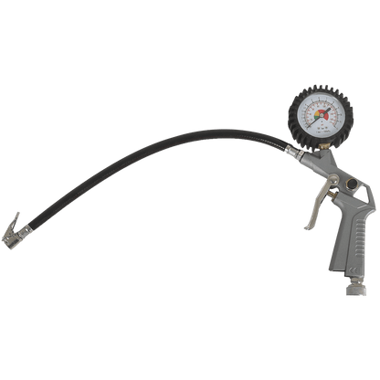 WALTER Multibrand Repacked Werkstatt-Kompressor 50 L (mit Spiralschlauch, Manometer, Adapter)