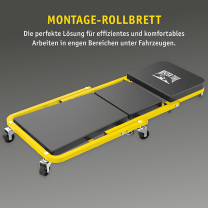 MISTER TOOL Montage-Rollbrett Werkstatthocker