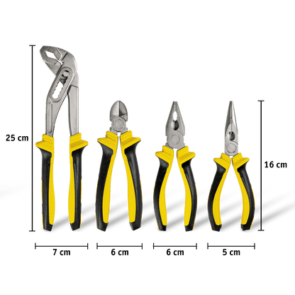 MISTER TOOL Zangen-Set 4-tlg.