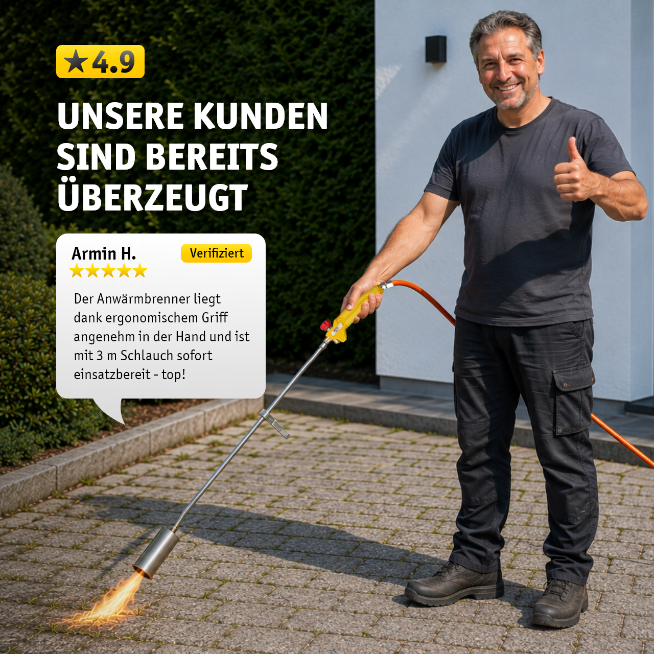 Anwärmbrenner Eco Line