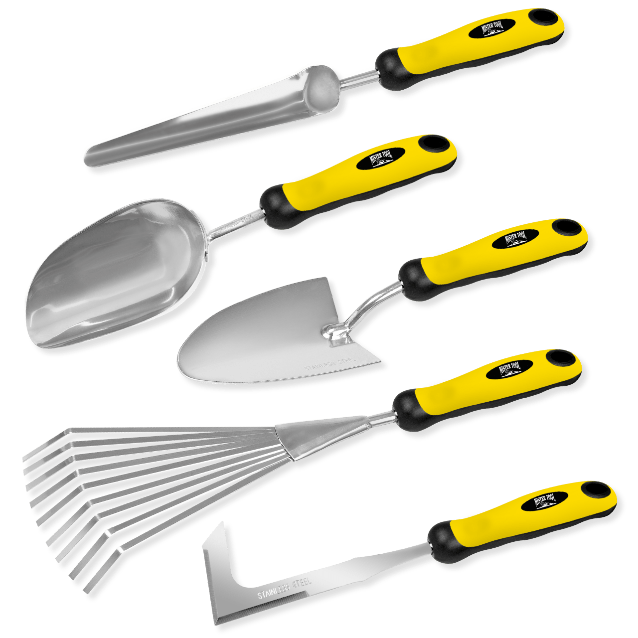 MISTER TOOL Garten-Set 5-tlg. (Gartenschaufeln)