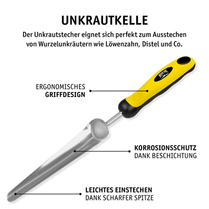 MISTER TOOL Garten-Set 5-tlg. (Gartenschaufeln)