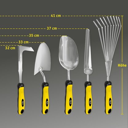 MISTER TOOL Garten-Set 5-tlg. (Gartenschaufeln)