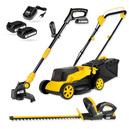 MISTER TOOL Akku-Gartengeräte-Set