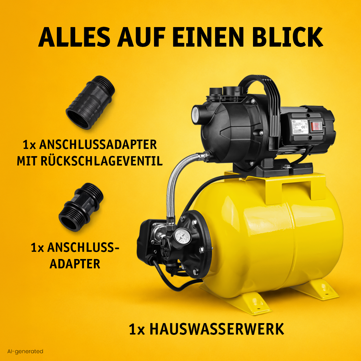 Hauswasserwerk 1000 W