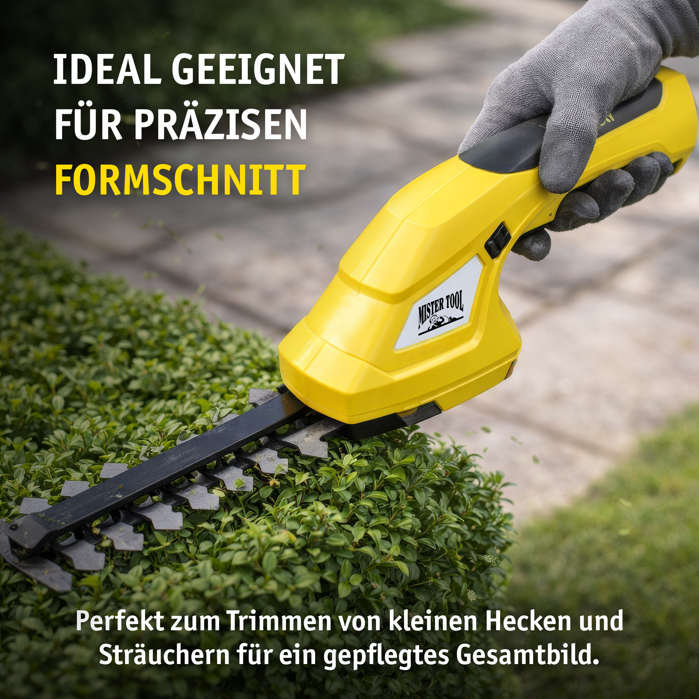 Akku Gras- & Strauchschere 2-in-1