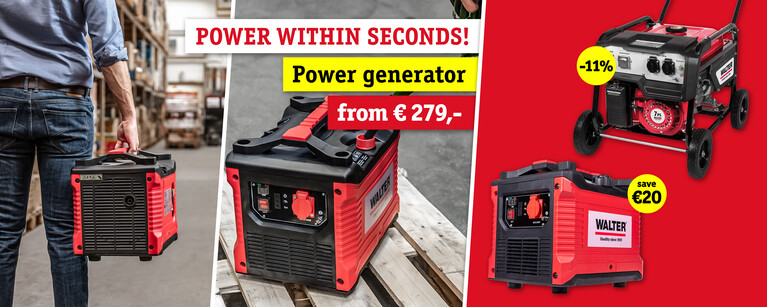 power generator 1000W / 2600W