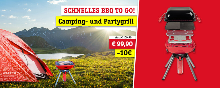 Camping- und Partygasgrill