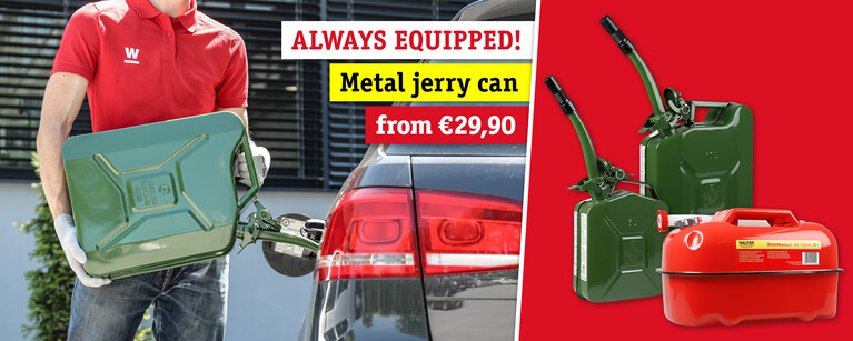 Metal jerry can