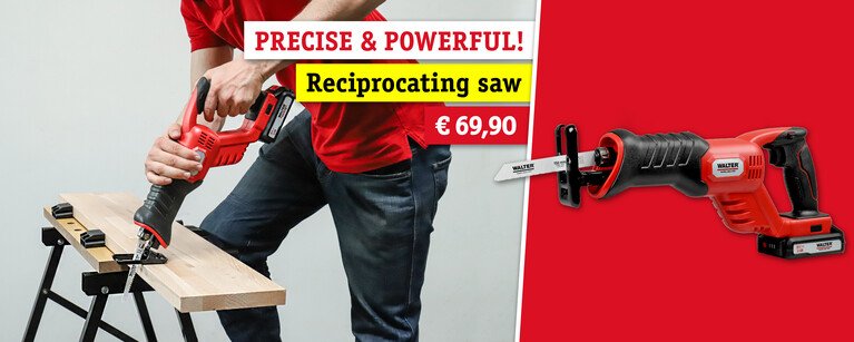 20 V Cordless Reciprocating Saw