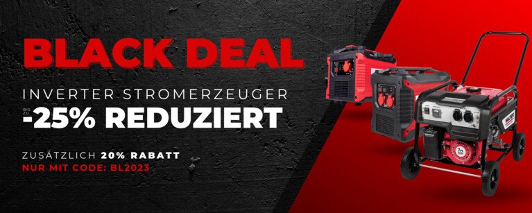 Bis zu -25% auf alle Stromerzeuger